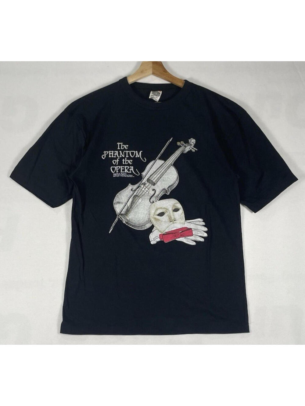 Vintage 80s The Phantom of The Opera Keeperwear Single stitch T-shirt Sz M
